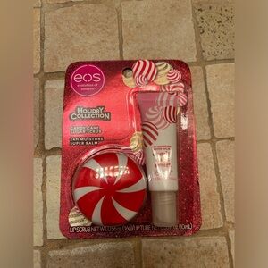 eos Holiday Lip Treatment Gift Set Candy Cane Target Limited Collection NWT